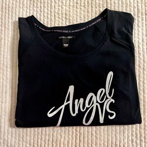 Victoria's Secret Black Sleep Shirt